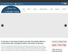 Tablet Screenshot of ajohninc.com